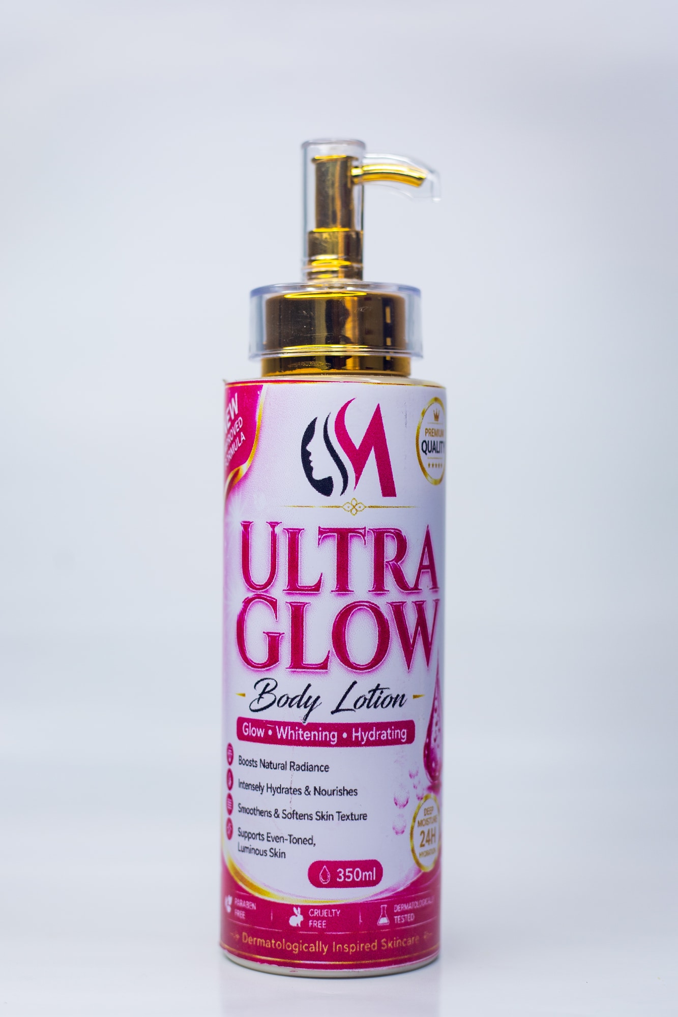 Glow7whitening Hydrating Bust Natural Radiance Hydrates & Nourishes 350ML main view