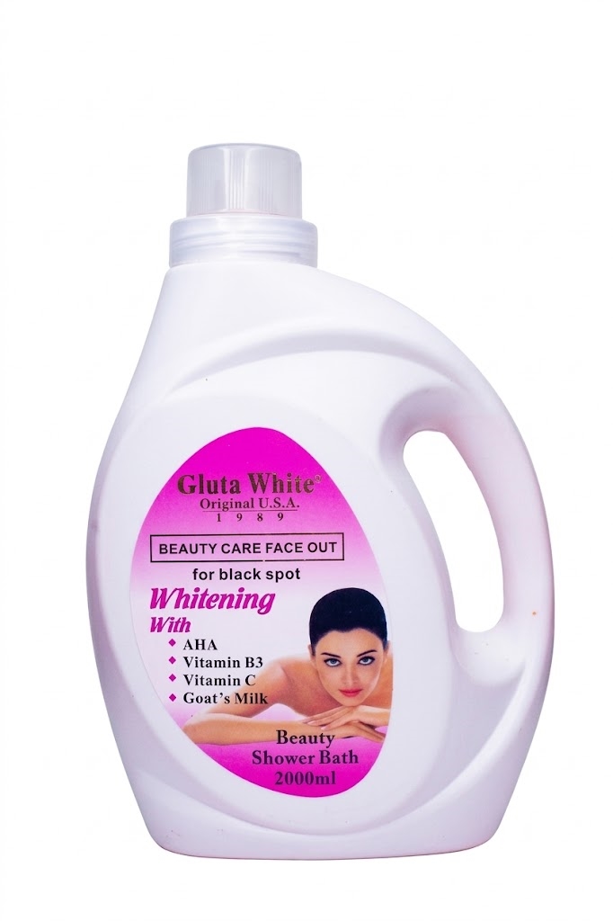 Gluta White Beauty Care Face Out Whitening Beauty Shower Bath  2000 ml