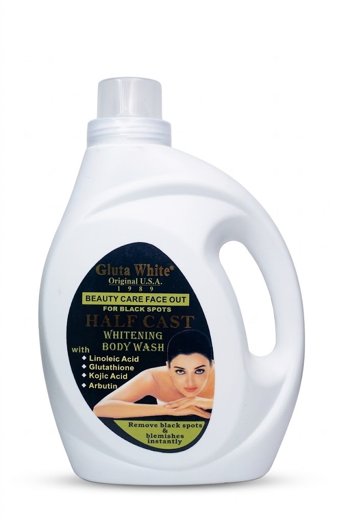 Gluta White Original U.S.A. 1989 Beauty Care Face Out Half Cast Whitening Body Wash 2000 ml