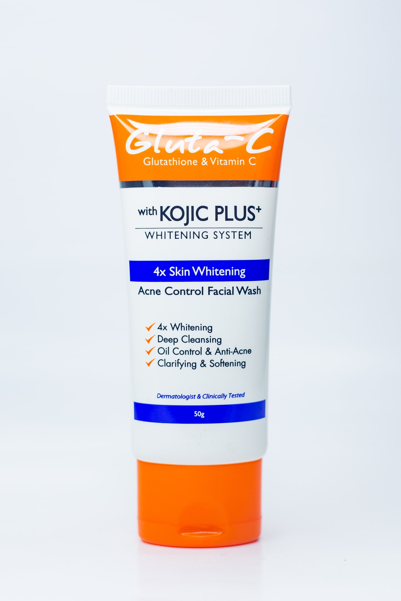 Glutathione & Vitamin C With Kojic Plus+ Whitening System 4X Skin