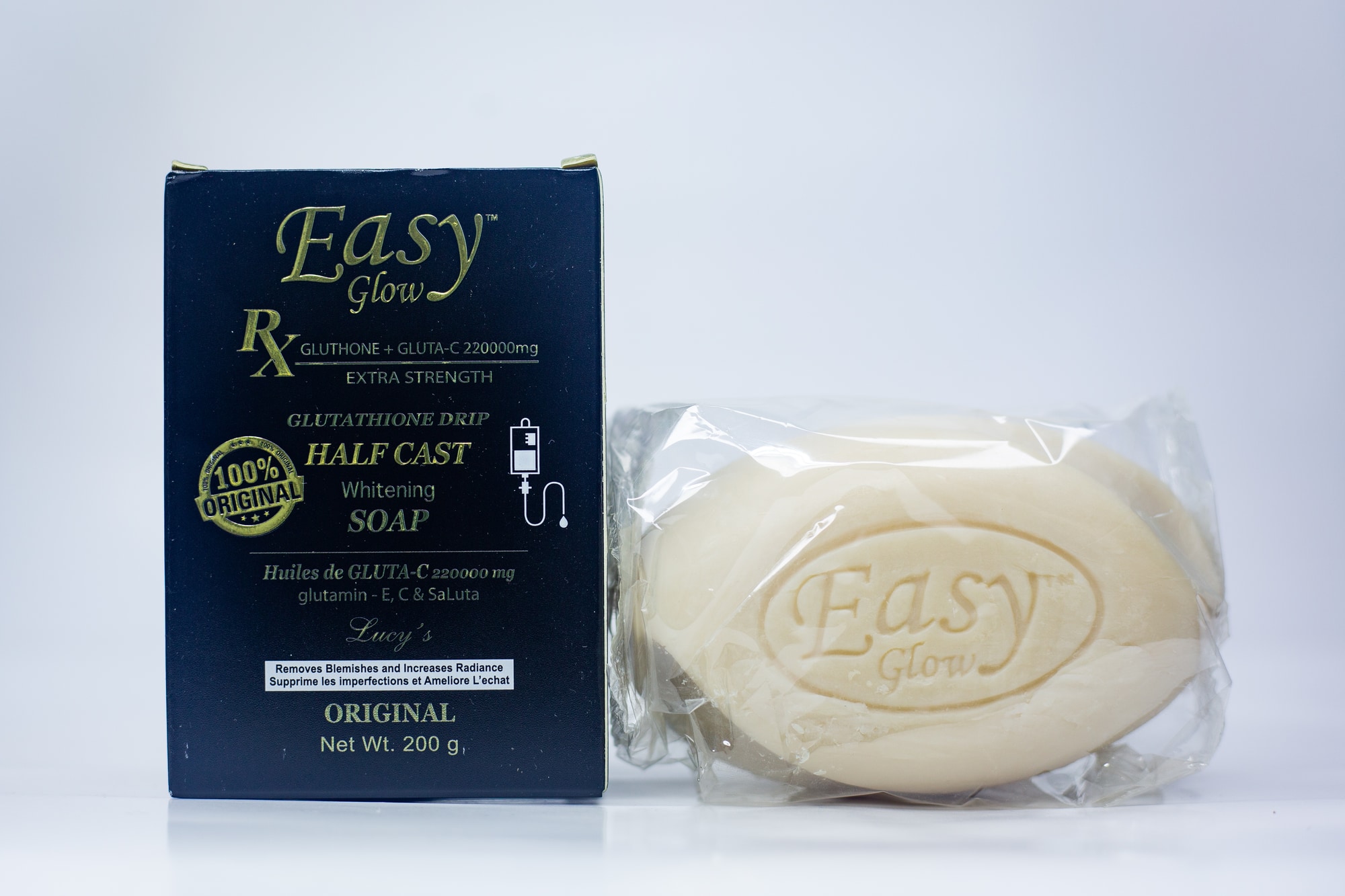 Gluthone + Gluta-c 220000mg Extra Strength Glutathione Half Cast Soap main view