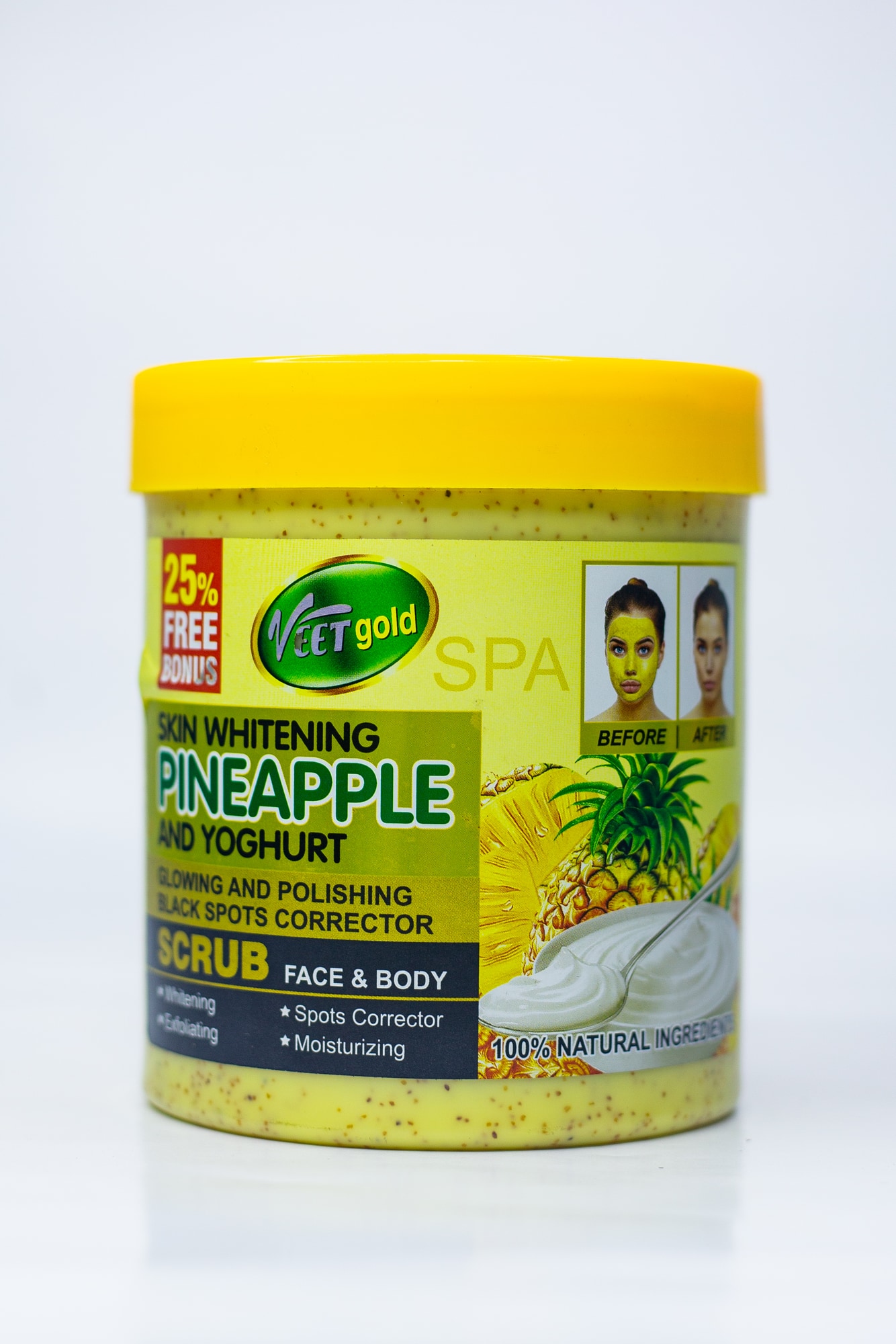 Gold Fre Yjnwhitening Neapple Scrub main view