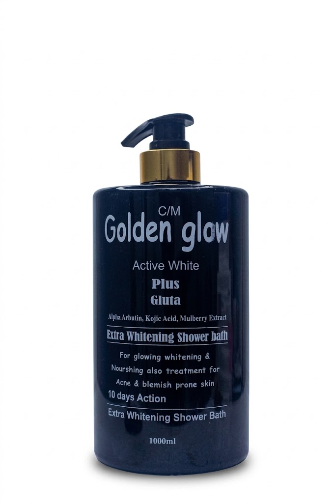 Golden Glow Active White Plus Gluta Extra Whitening Shower Bath 100ml