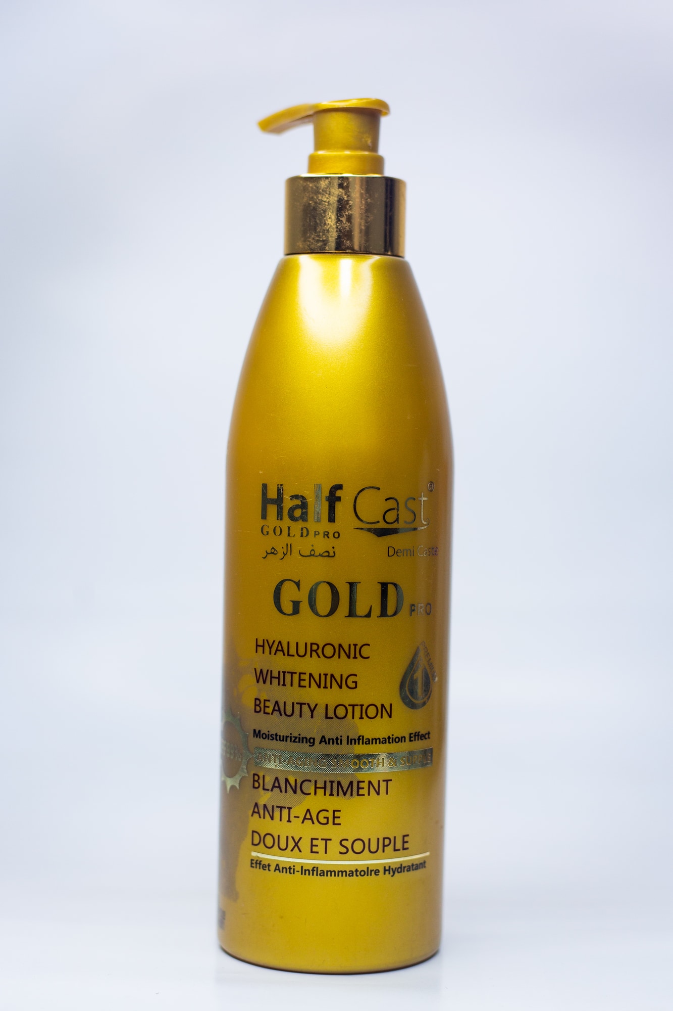 Half Cast Demi Gold, Hyaluronic Lotion