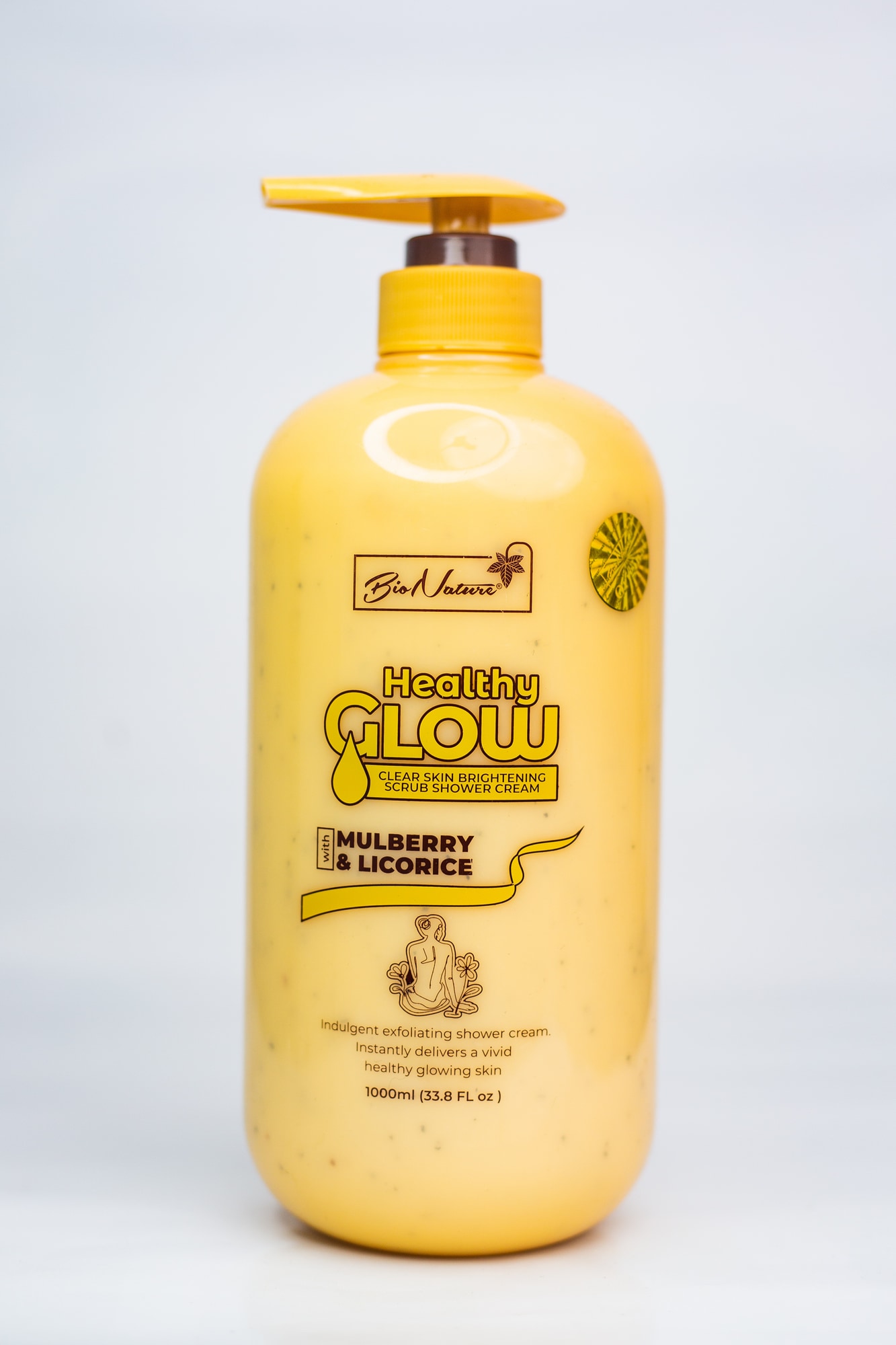 Healthy Clear Skin Brightening Scrub Shower Cream 1000ML