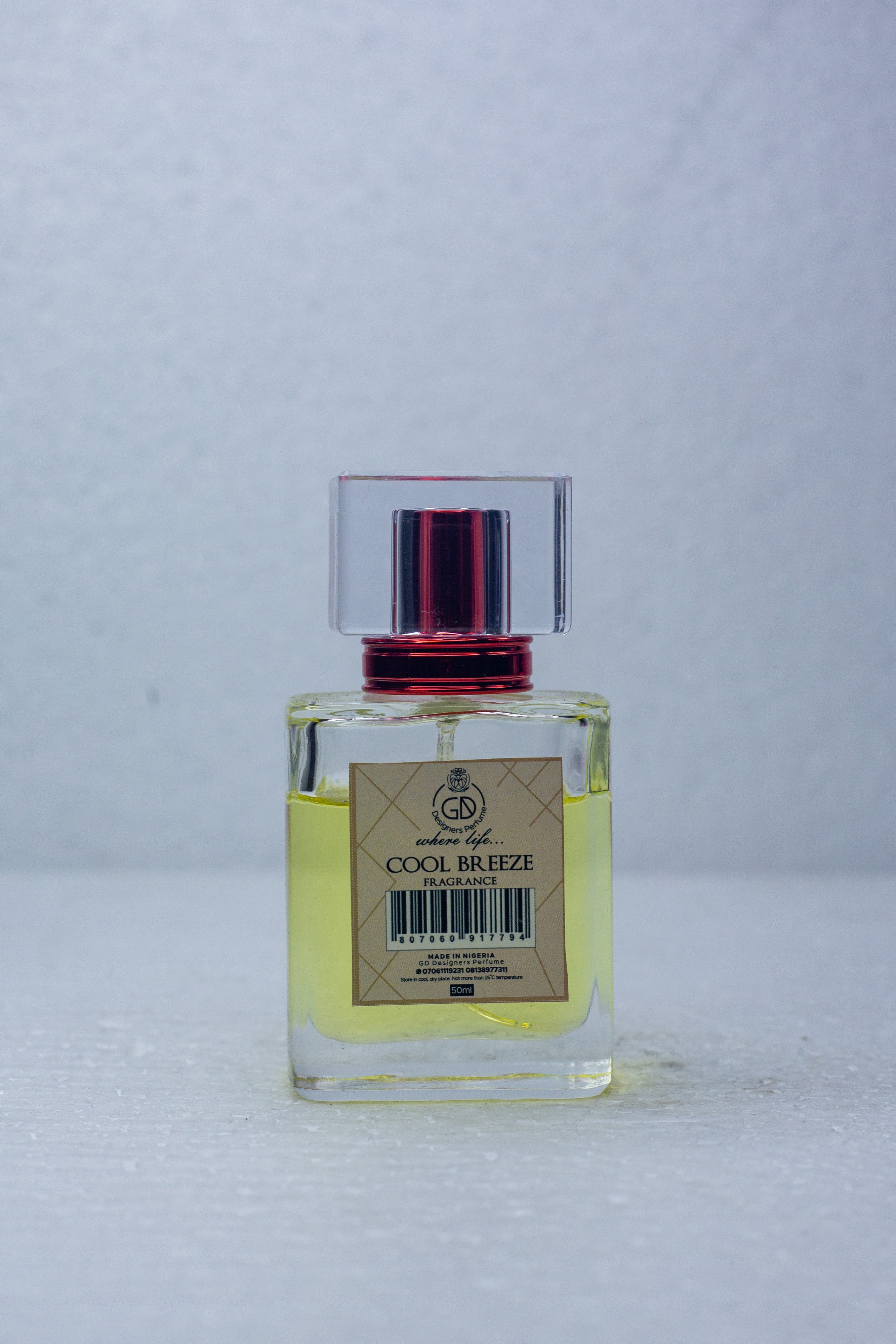 GD Designers Perfume 50ml Cool (Breeze Fragrance)
