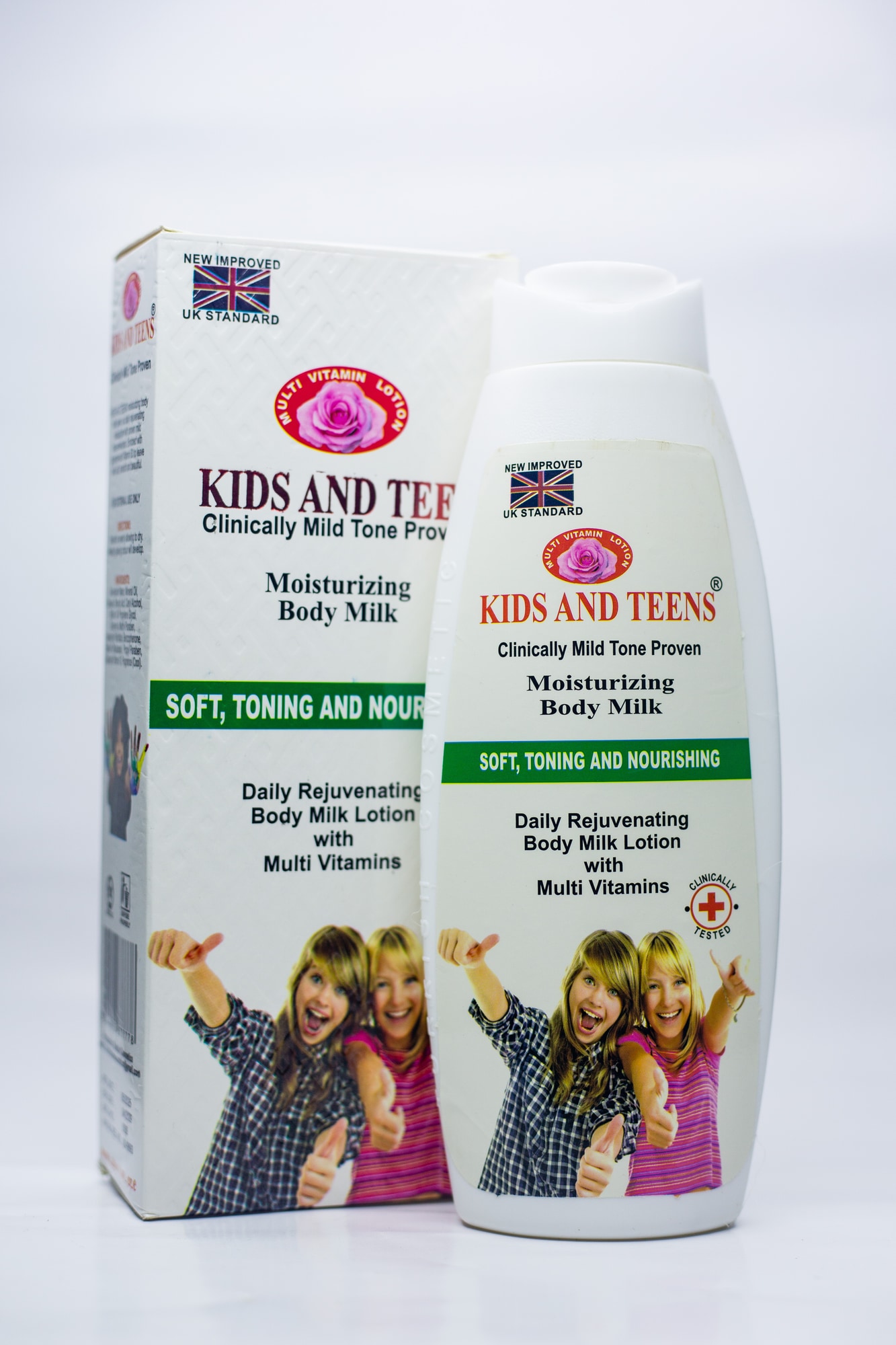 Improved UK Standard Kids And Tef Clinically Mild Tone Prov Lotion main view