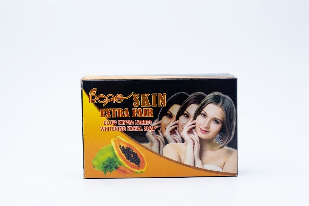 Irene Skin Extra Fair Gluta Papaya Carrot Whitening Facial Soap  160g