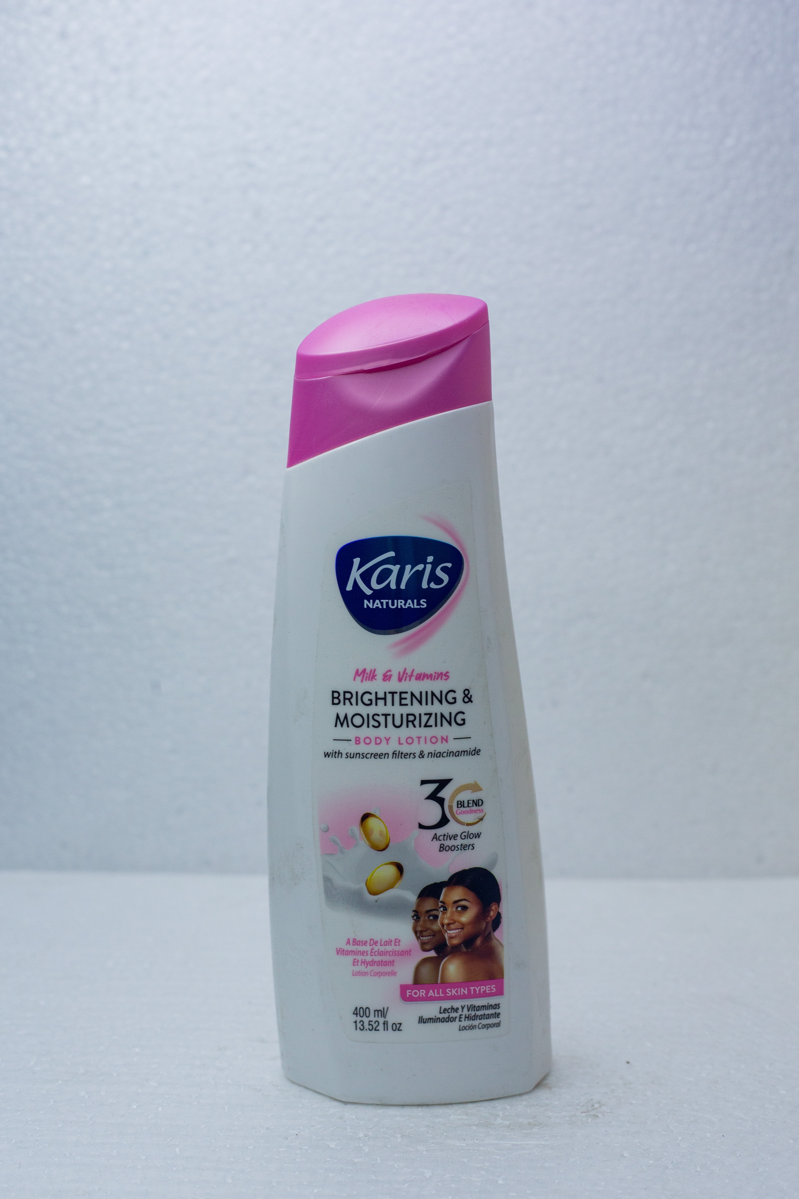 Karis Naturals Milk & Vitamins Brightening & Moisturizing Body Lotion 400ml