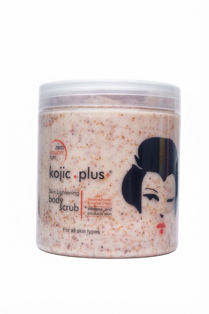Kojic Plus+ Skin Lightening Body Scrub 500g