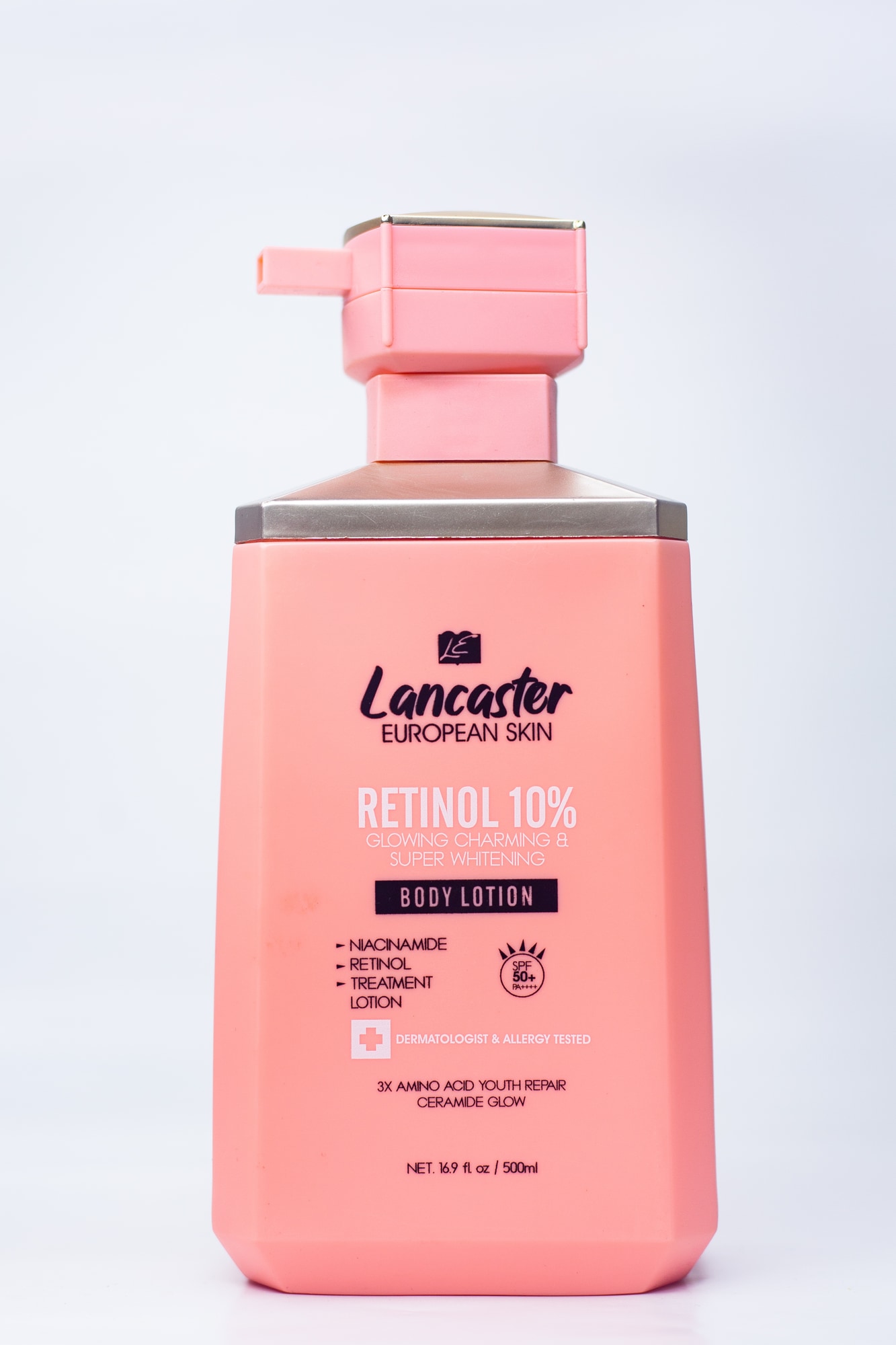 Lencqster European Skin Retinol Glowing Charming A Body Lotion main view