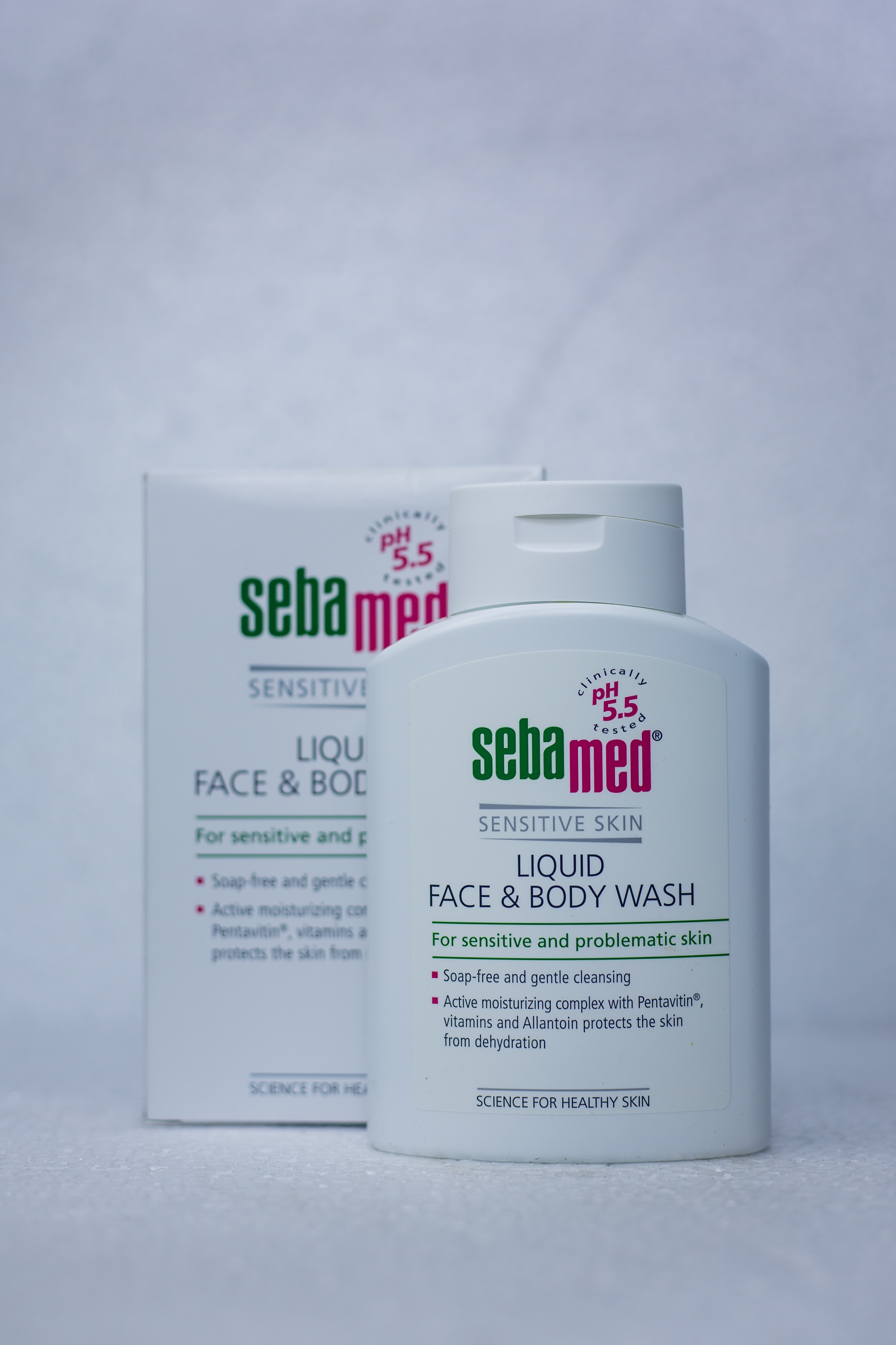 Liqu Face & Boc Senamed' Sensitive Skin Body Wash main view