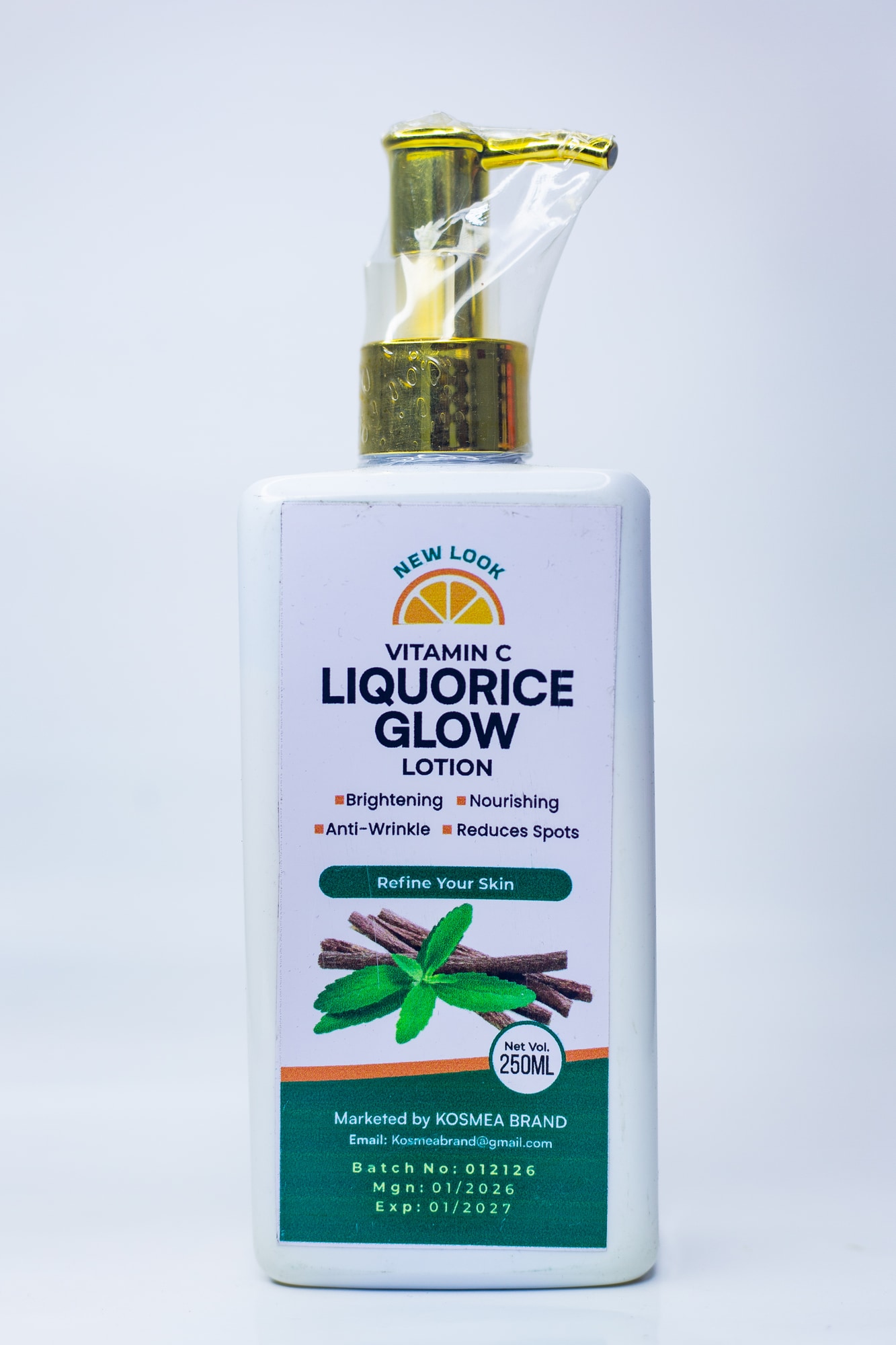 Loo Vitamin C Liquorice 250ML main view