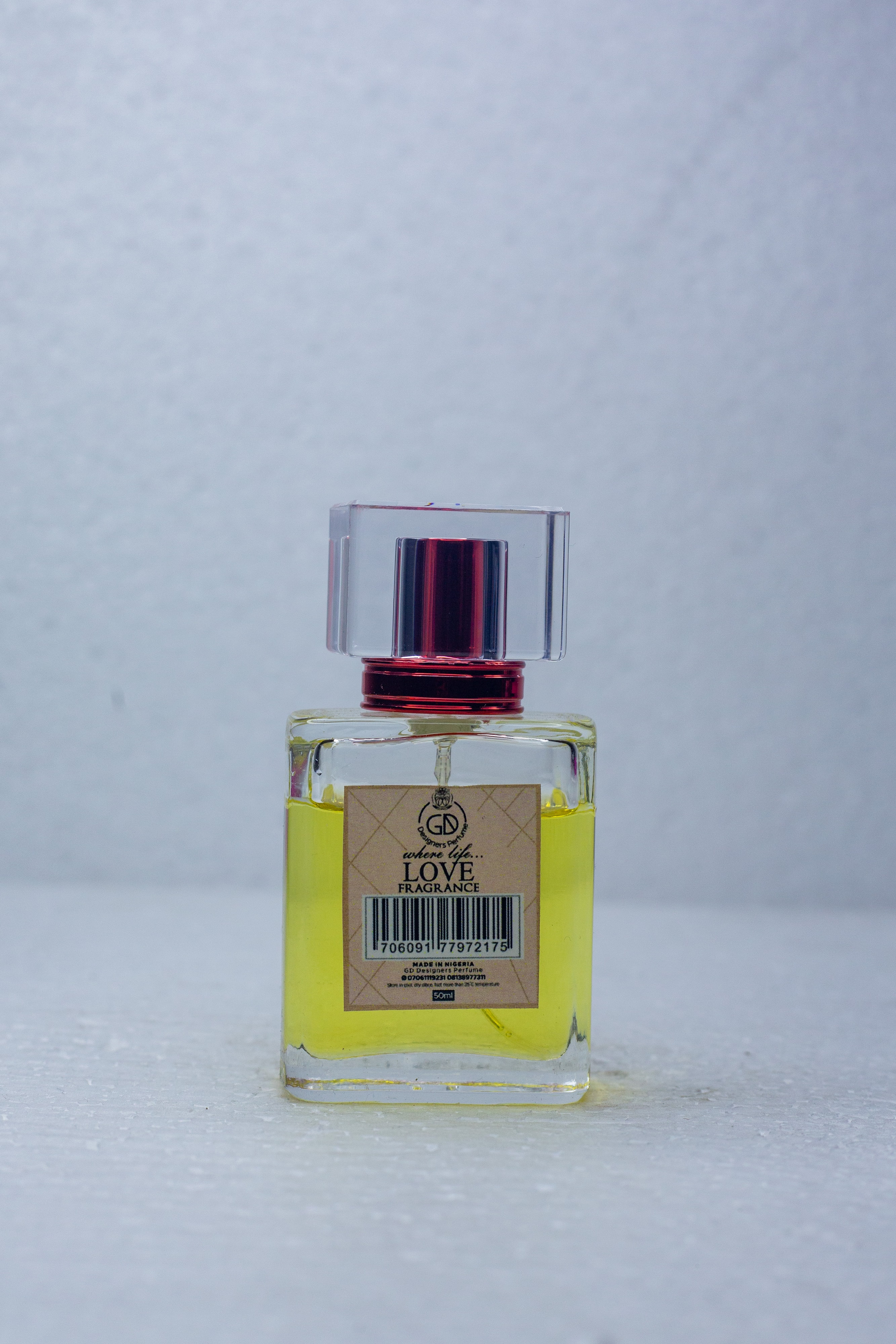 GD Designers Perfume 50ml (Love Fragrance)