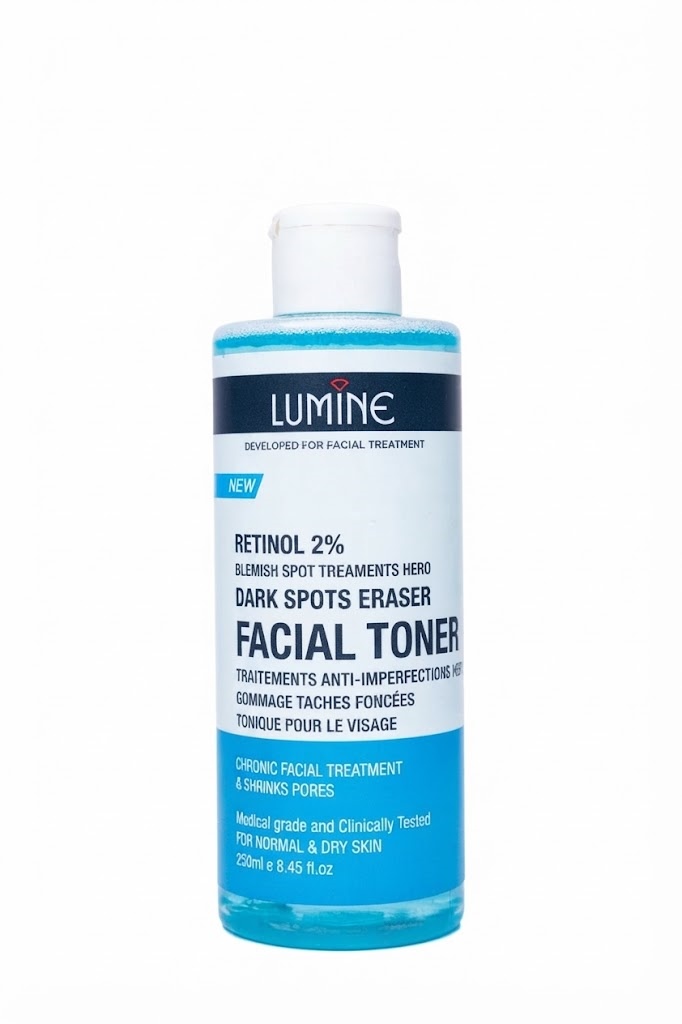 Lumine Retinol 2% Dark Spots Eraser Facial Toner 250ml