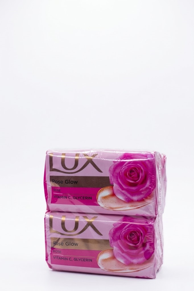 LUX Rose Glow Beauty Soap Bar (Enriched with Vitamin C & Glycerin) 175g