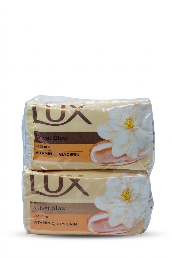 Lux Velvet Glow Soap Bar (Jasmine, Vitamin C & Glycerin) 175g