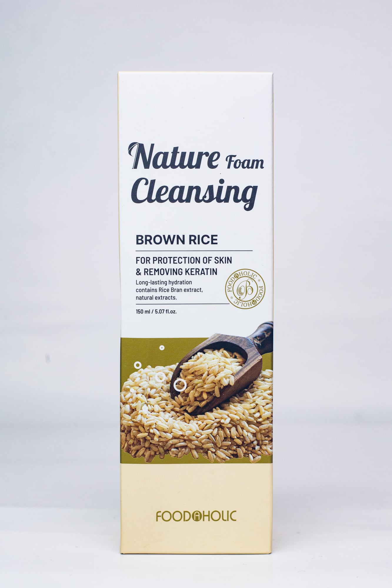 Foodaholic Nature Foam Cleansing Brown Rice  150ml