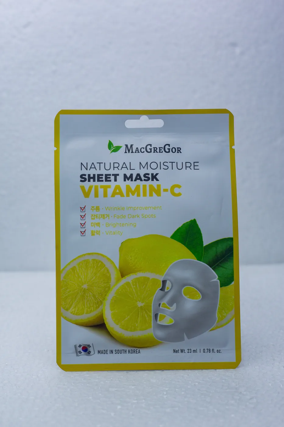 Macgregor Natural Moisture Sheet Mask 23ml