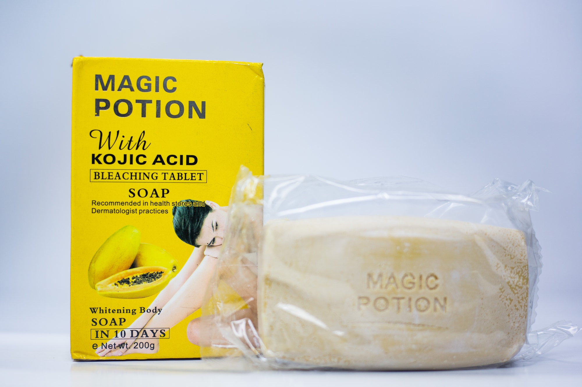 Magic Potion Kojic Acid Bleaching Tablet Soap 200G