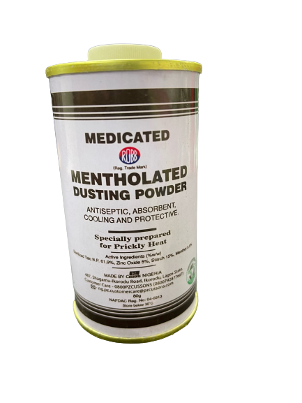 Medicated Mentholated Dusting Powder 80g