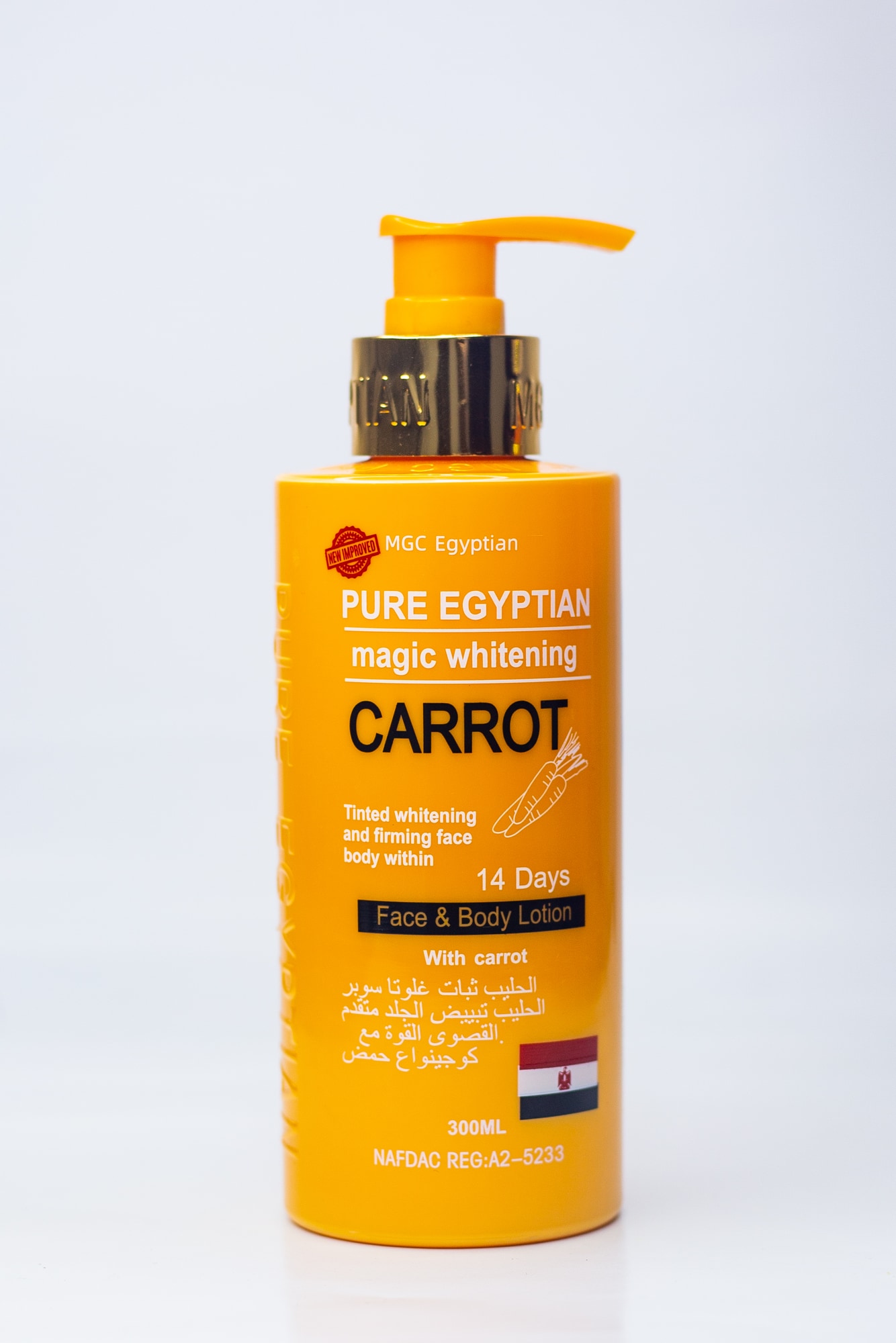 Mgc Egyptian Pure Egyptian Magic Whitening Carrot Body Lotion 300ML main view