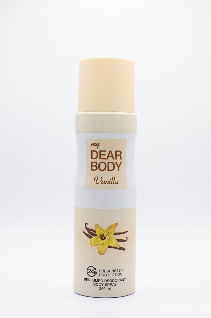 My Dear Body Vanilla Perfumed Deodorant Body Spray (250 ml)