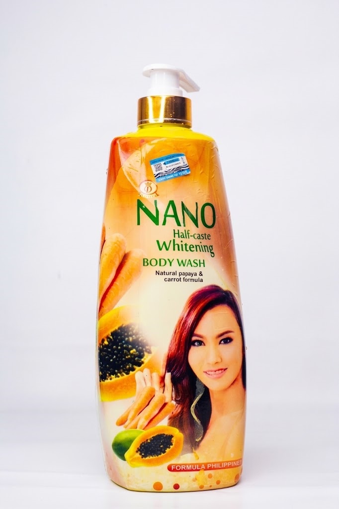 Nano Half-Caste Whitening Body Wash (Natural Papaya & Carrot Formula) 1200ml
