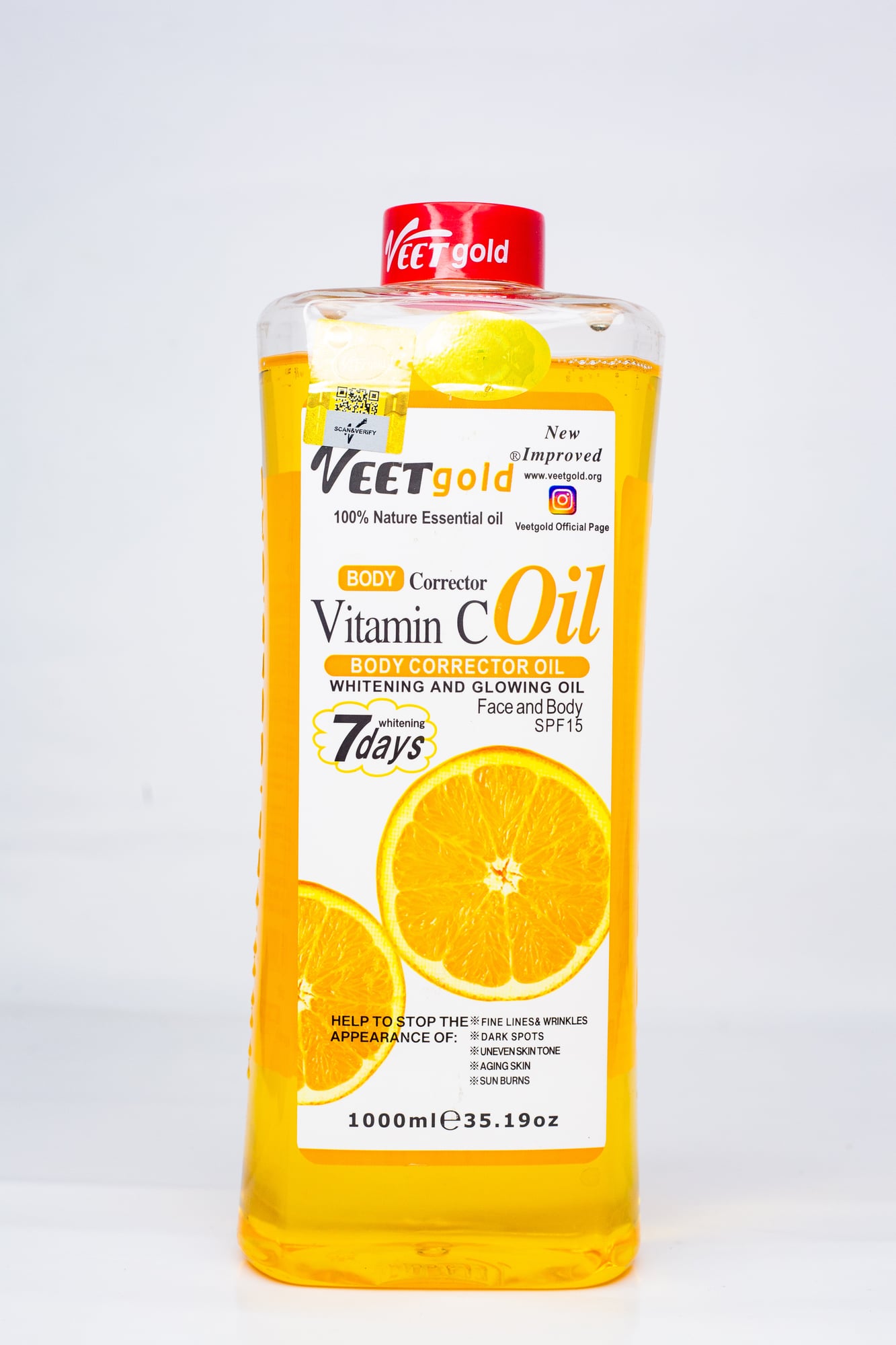 VEET GOLD MULTIVITAMIN OIL 1000ML X1