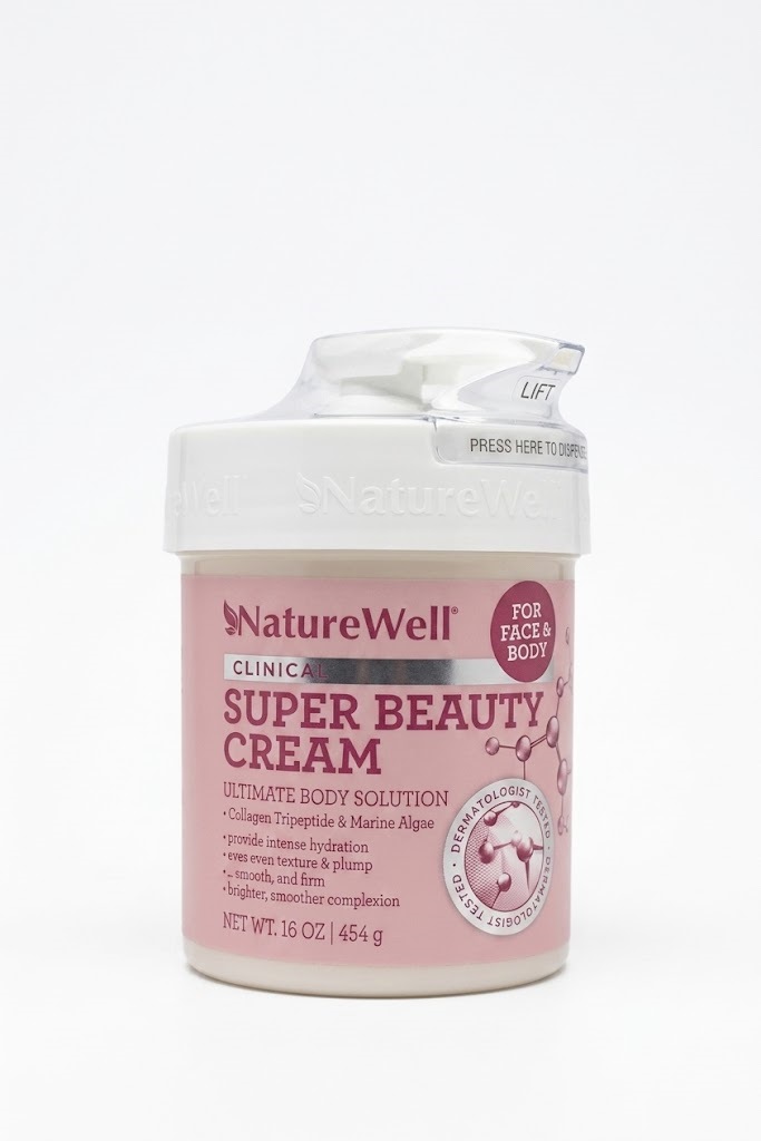 NatureWell Clinical Super Beauty Cream (For Face & Body)  454g