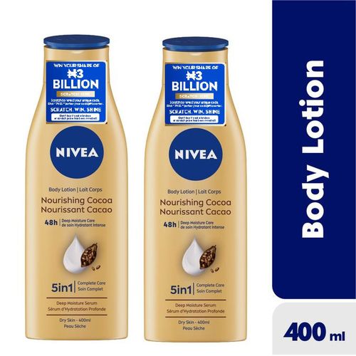 Nivea Lotion Nourishing Cocoa 400ml