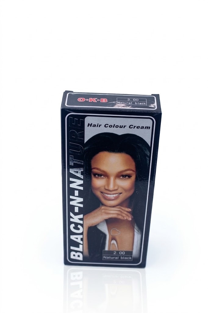 O.K.B Black-N-Nature Hair Colour Cream (Shade: 2.00 Natural Black) 120 ml