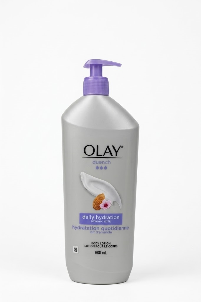 Olay Quench Daily Hydration Body Lotion (Almond Milk) 600 ml