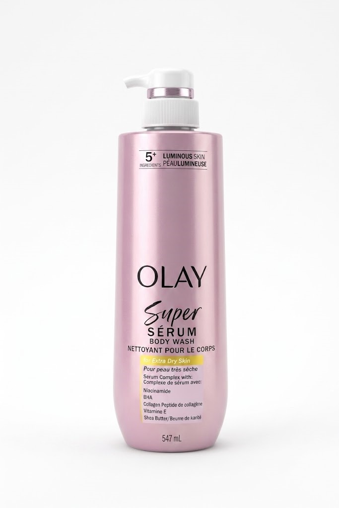 Olay Super Serum Body Wash (For Extra Dry Skin) 547ml