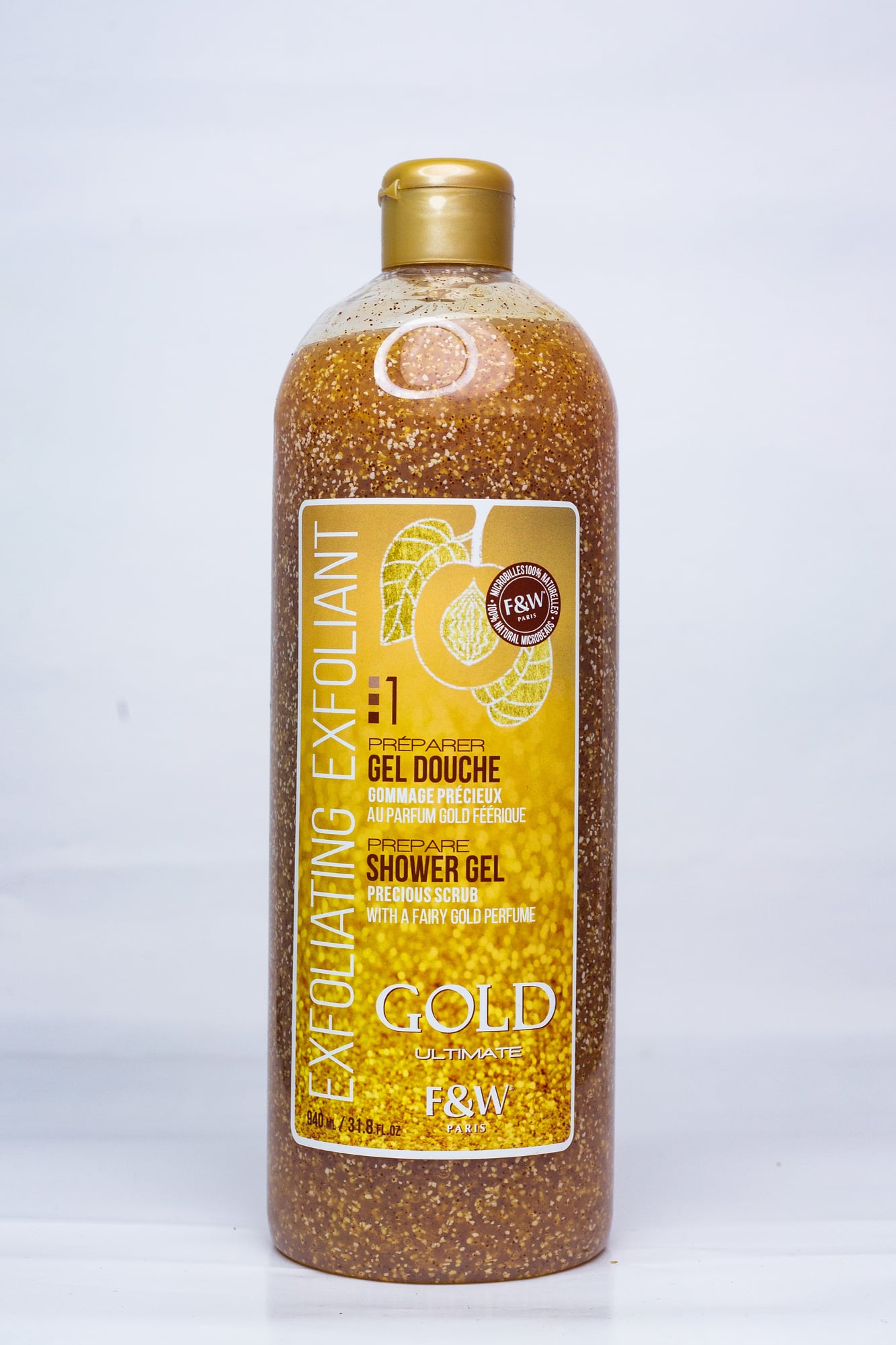 FAIR & WHITE GOLD ULTIMATE EXFO. TONIC BATH 940ML X1
