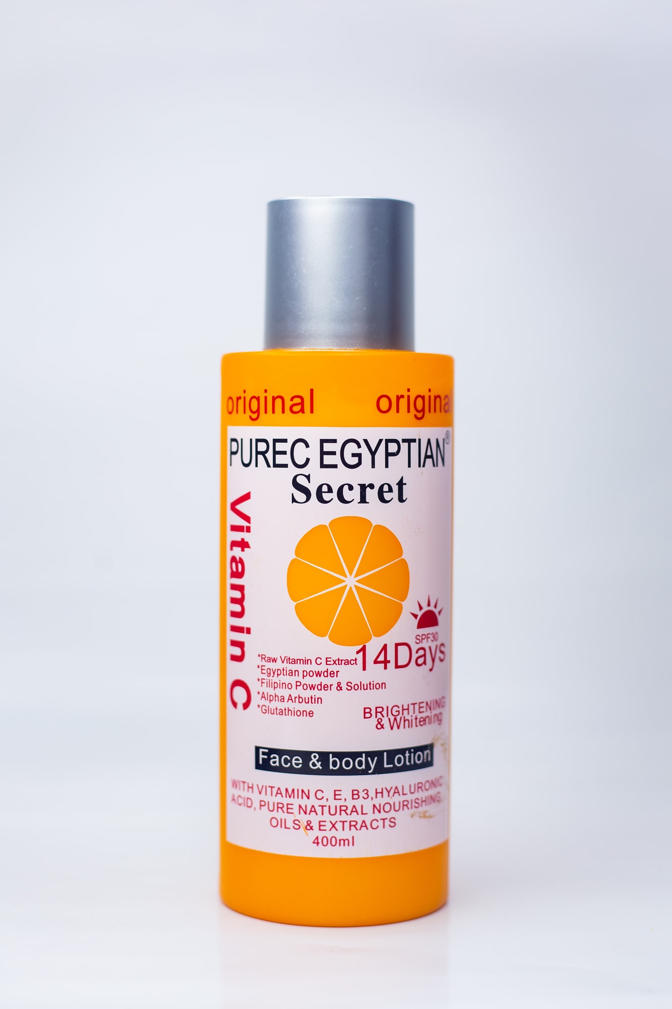Origine Original Purec Egyptian Secret Body Lotion 400ML main view