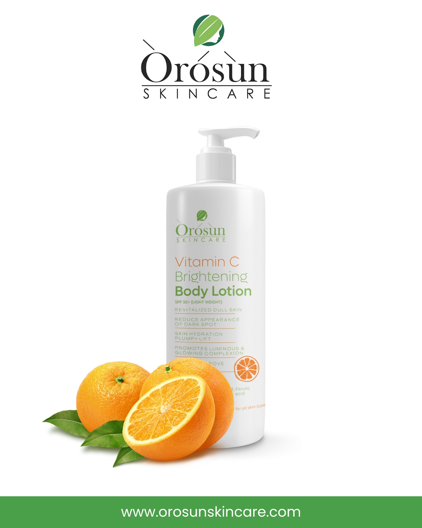 Orosun Vitamin C Brightening Body Lotion 500ml