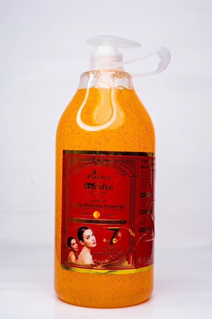 Parley Goldie Advanced Beauty Whitening Shower Gel (Glowing Bath with Carrot Oil & Pearl Shine) 2000ml