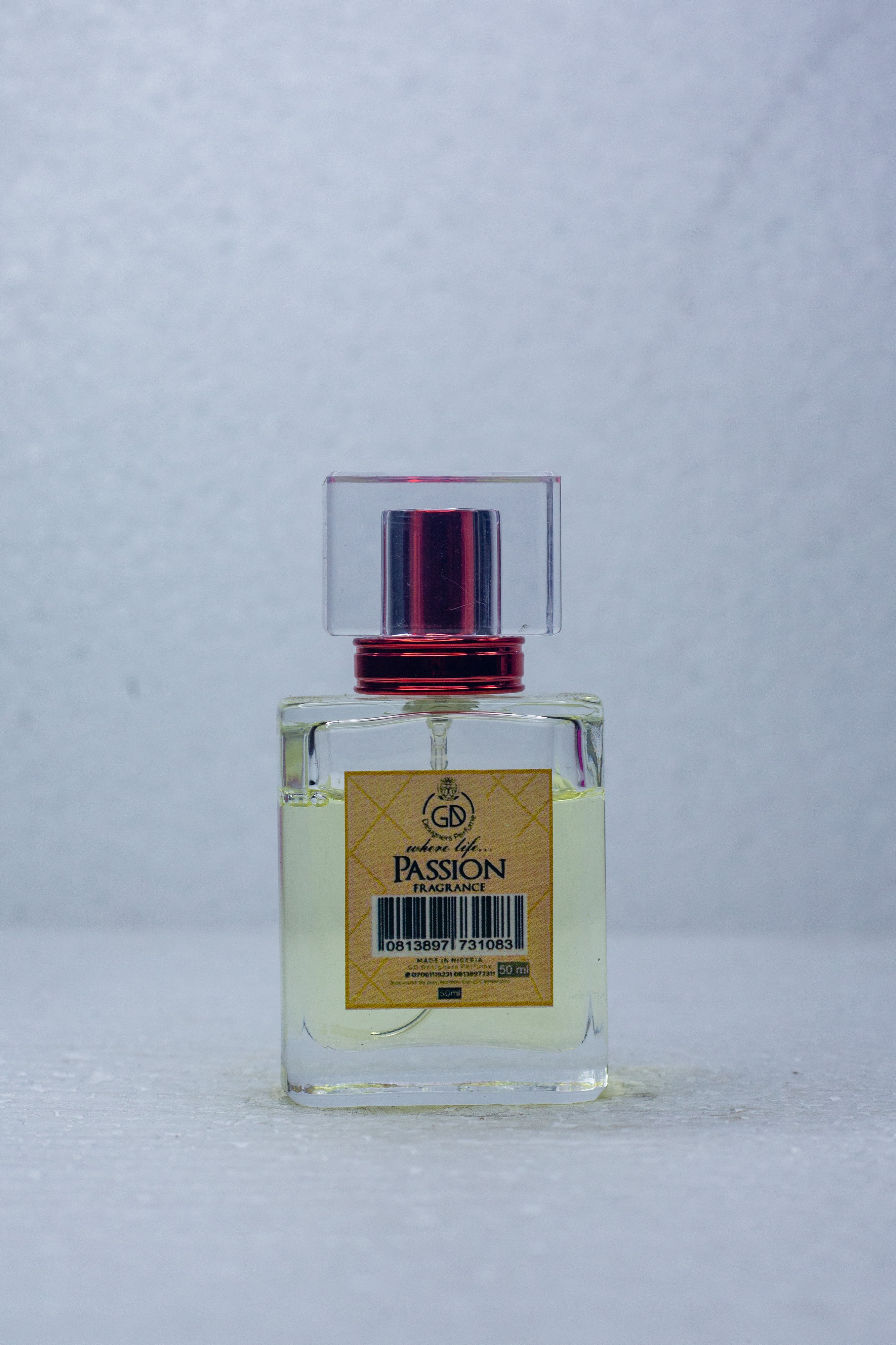 GD Designers Perfume 50ml (Passion Fragrance)