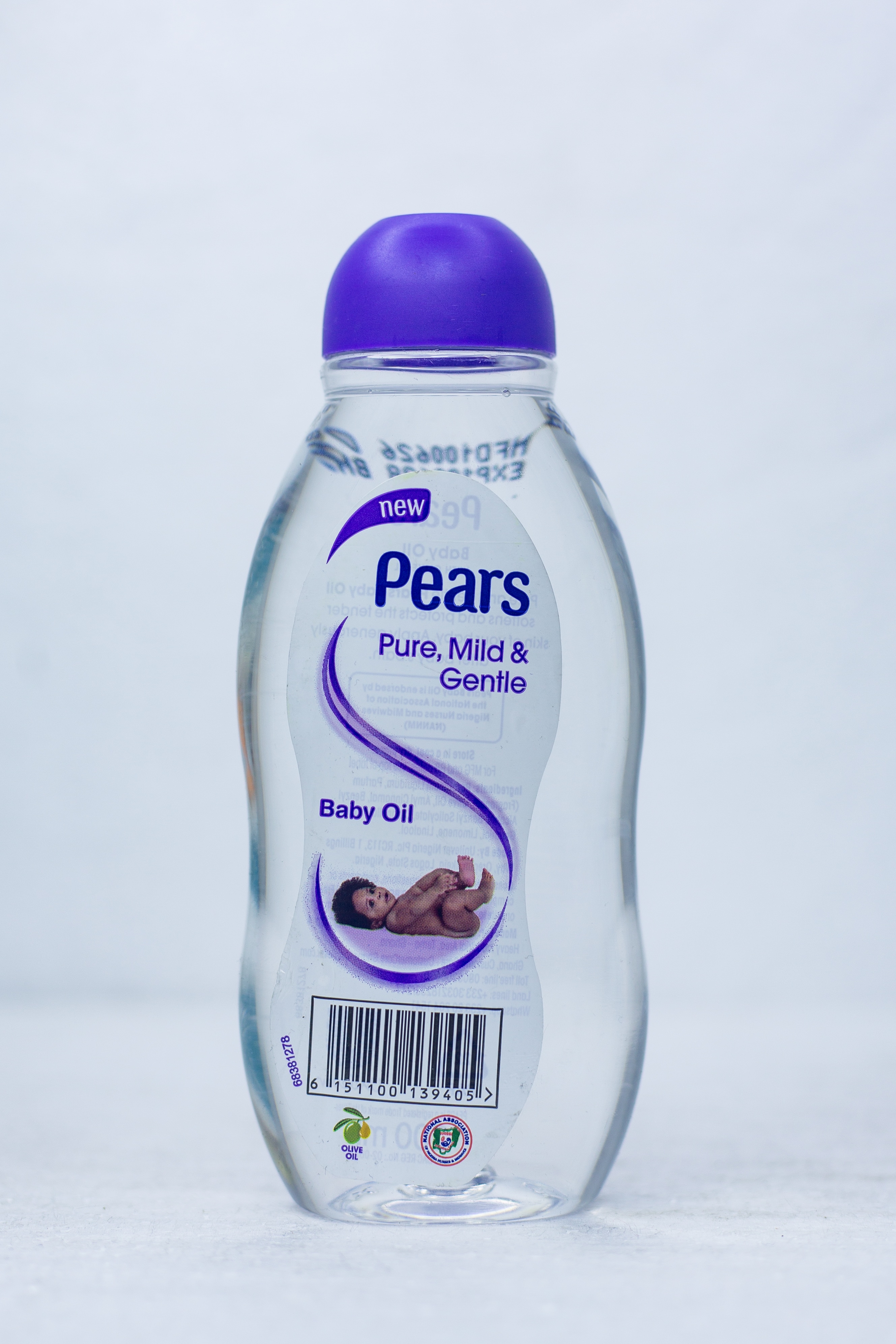 Pears Pure, Mild & Gentle Baby Oil  200 ml