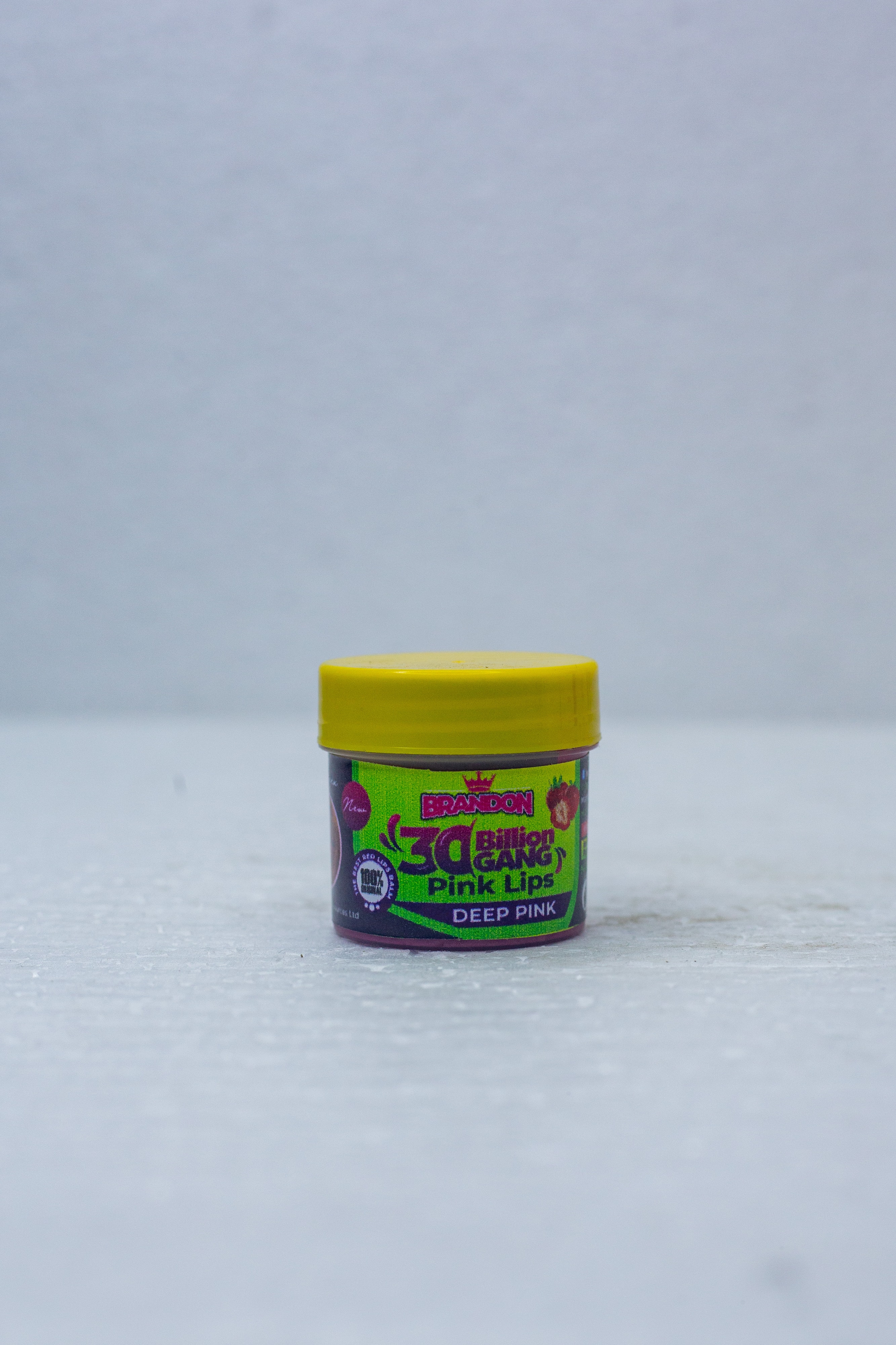 Brandon 30 Billion Gang Pink Lips Balm (Deep Pink) 15g