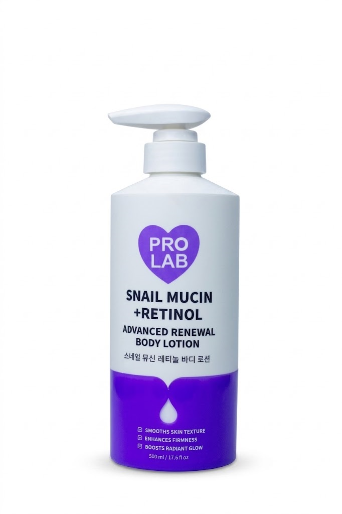 PRO LAB Snail Mucin + Retinol Advanced Renewal Body Lotion 500ml