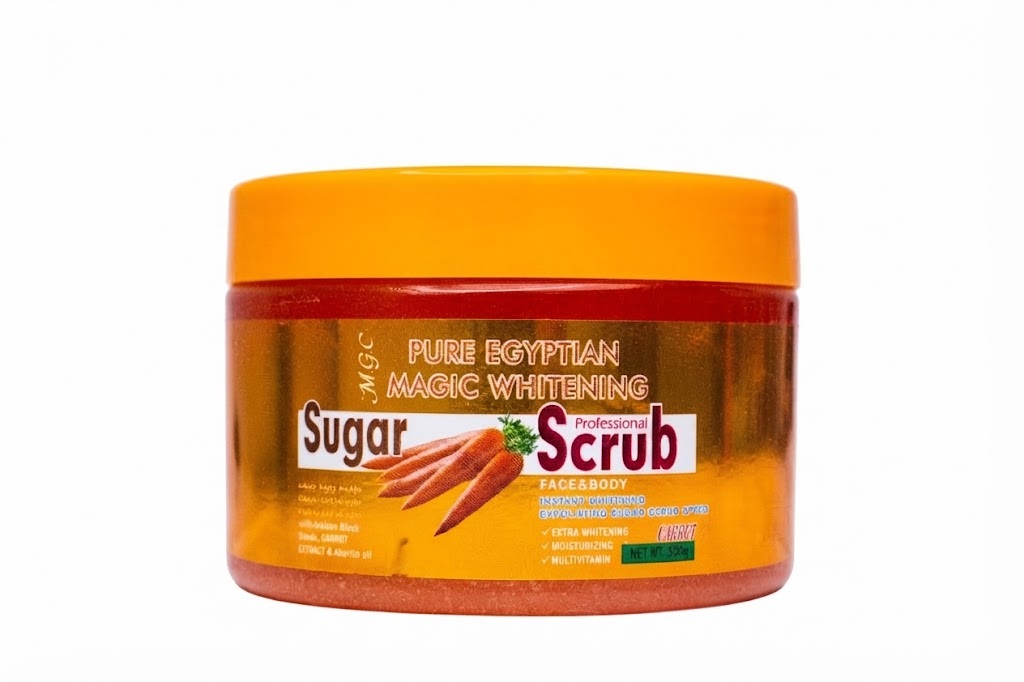 Pure Egyptian Magic Whitening Carrot Sugar Scrub (Face & Body) 500g