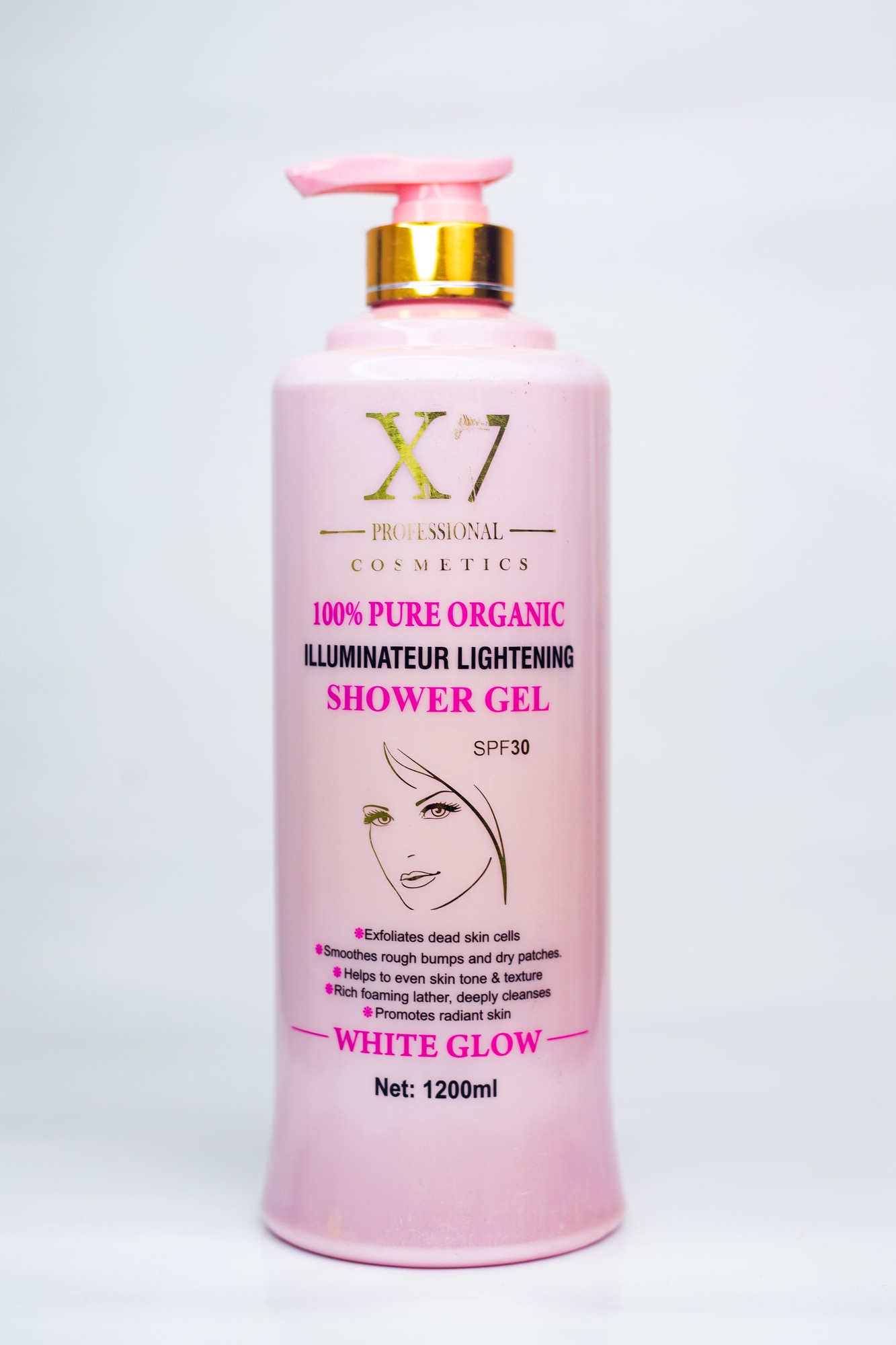 X7 PROFESSIONAL SHOWER GEL 1000ml x1