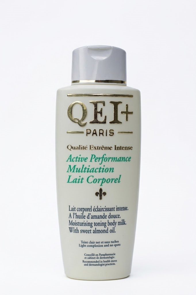 QEI+ Paris Active Performance Multi-Action Lait Corporel (Moisturising Toning Body Milk with Sweet Almond Oil) 500 ml