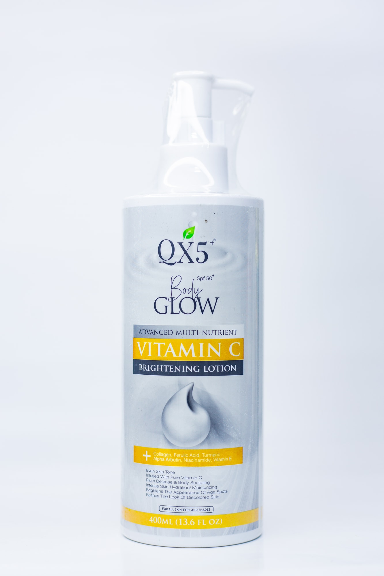 Qx5 Spf50+ Advanced Multi-nutrient Vitamin C Lotion 400ML