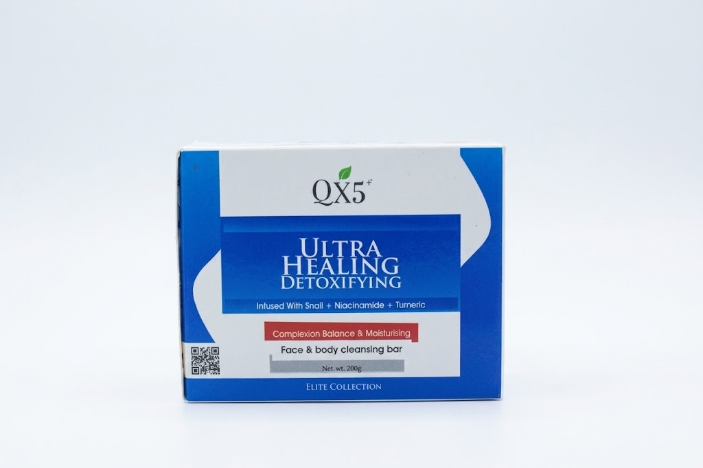 QX5+ Ultra Healing Detoxifying Face & Body Cleansing Bar (Elite Collection) 200g