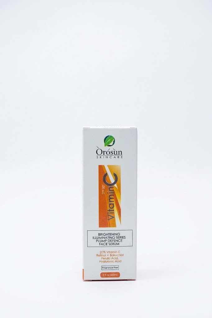 Òrósùn Skincare Vitamin C Face Serum (Brightening Illuminating Series Plump Defence) 60ml