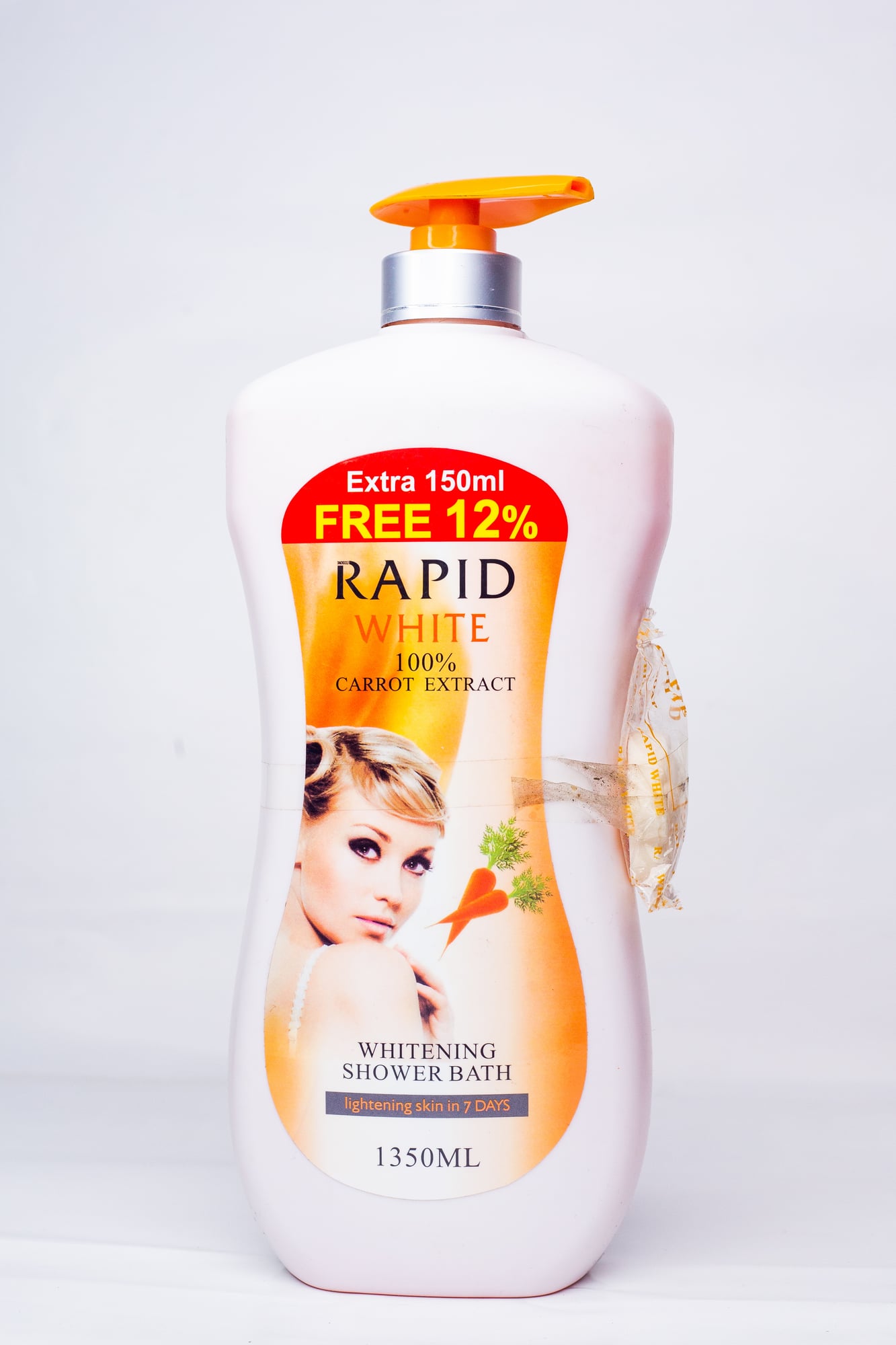 RAPID WHITE WHITENING SHOWER BATH 1350ml x1