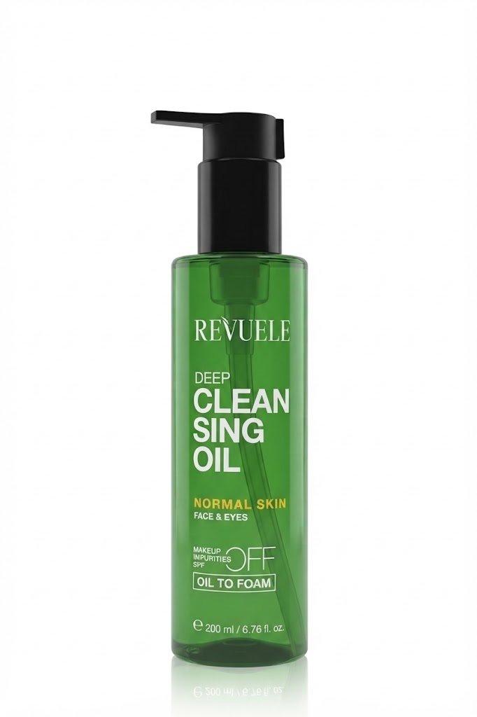 Revuele Deep Cleansing Oil (Normal Skin, Face & Eyes, Oil to Foam) 200ml